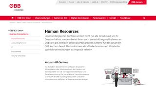 
                            5. ÖBB-BCC GmbH - Human Resources
