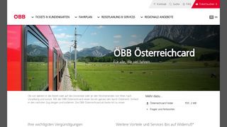 
                            5. ÖBB - ÖBB Österreichcard