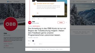 
                            10. ÖBB on Twitter: 