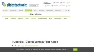 
                            10. «Oberalp»-Überbauung auf der Kippe | suedostschweiz.ch