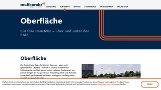 
                            10. Oberfläche - Muffenrohr Tiefbauhandel GmbH