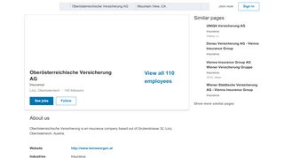 
                            13. Oberösterreichische Versicherung AG | LinkedIn
