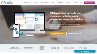 
                            2. OBI4wan | Media Monitoring, Webcare, Chatbots en Media Insights