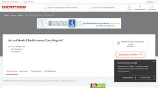 
                            8. Obicon Odwald & Berlik Internet Consulting Ohg - Bremen 28279 ...