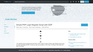 
                            2. object oriented - Simple PHP Login Register Script with OOP - Code ...