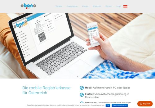 
                            1. obono – Die mobile & papierlose Registrierkasse für Österreich