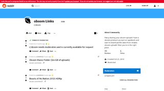 
                            13. oboom Links - Reddit