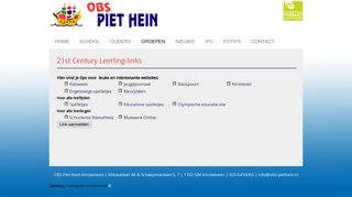 
                            10. OBS Piet Hein » Groepen » links voor leerlingen