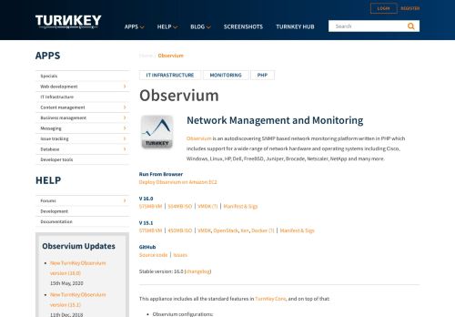 
                            1. Observium | TurnKey GNU/Linux