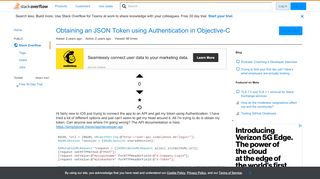 
                            8. Obtaining an JSON Token using Authentication in Objective-C ...