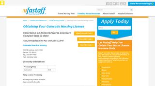 
                            13. Obtaining Your Colorado Nursing License - Fastaff