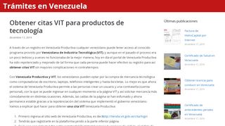 
                            7. Obtener citas VIT para productos de tecnología en Venezuela