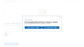 
                            9. Obtener Eobot - Windows Phone Client: Microsoft Store es-HN