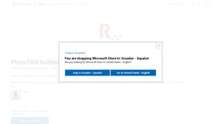 
                            12. Obtener PhotoTAN Raiffeisen: Microsoft Store es-EC