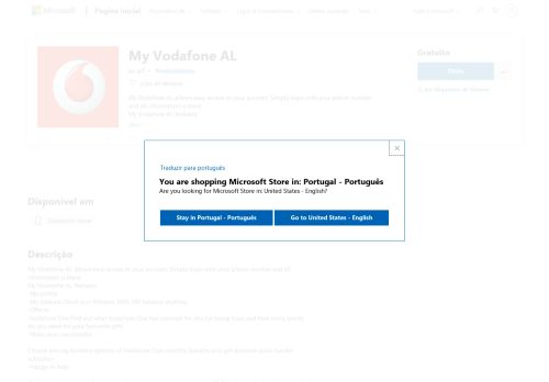 
                            5. Obter My Vodafone AL - Microsoft Store pt-PT