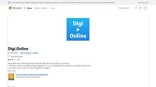 
                            7. Obțineți Digi.Online - Microsoft Store ro-RO