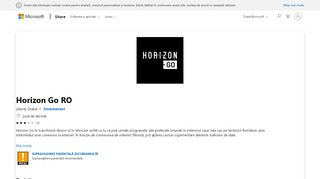 
                            6. Obțineți Horizon Go RO - Microsoft Store ro-RO