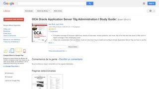 
                            8. OCA Oracle Application Server 10g Administration I Study Guide: ... - Resultado de Google Books