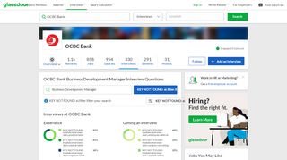 
                            10. OCBC Bank Business Development Manager Interview Questions ...