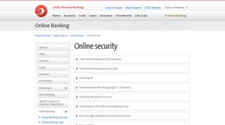 
                            6. OCBC Bank - Help & Support - Online Banking Security