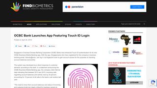 
                            11. OCBC Bank Launches App Featuring Touch ID Login - ...