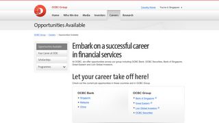 
                            2. OCBC Careers - Opportunities Available