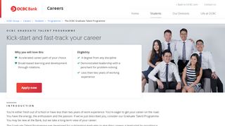 
                            3. OCBC Careers- Programmes - Fresh Graduates