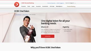 
                            8. OCBC OneToken - OCBC Singapore - OCBC Bank