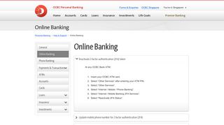 
                            1. OCBC - Online Banking - OCBC Bank
