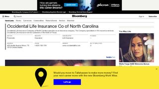 
                            3. Occidental Life Insurance Company of North Carolina: Private ...