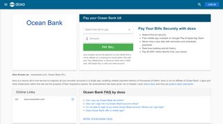
                            8. Ocean Bank: Login, Bill Pay, Customer Service and Care Sign-In - Doxo
