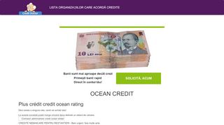 
                            5. Ocean credit - bani pe card acum
