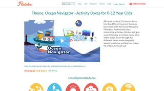 
                            11. Ocean Navigator - Activity Box for 8-12 years | Flintobox