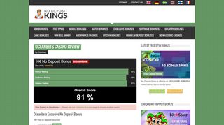 
                            1. Oceanbets Casino Review | EXCLUSIVE 10€ No Deposit Bonus
