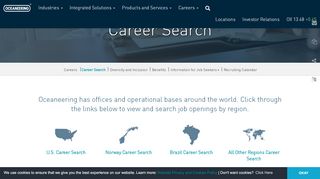 
                            3. Oceaneering Career Search | Oceaneering