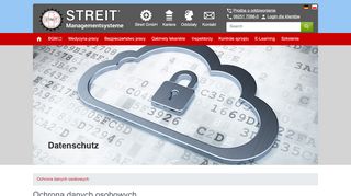 
                            5. Ochrona danych osobowych - Streit GmbH