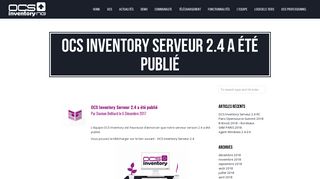 
                            5. OCS Inventory Serveur 2.4 a été publié » OCS Inventory NG » Projet ...