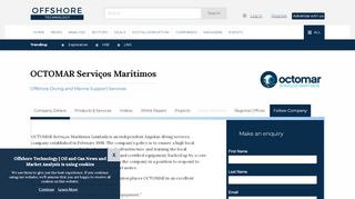 
                            12. OCTOMAR Serviços Marítimos - Offshore Technology | Oil and Gas ...