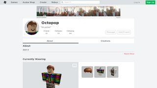 
                            6. Octopop - Profile - Roblox