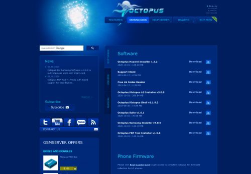 
                            5. Octopus Box Downloads - Software, Drivers, Manual