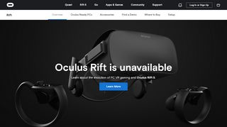 
                            13. Oculus Rift: VR Headset for VR Ready PCs | Oculus