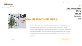 
                            5. OdA Gesundheit Bern | Für eine starke Bildung