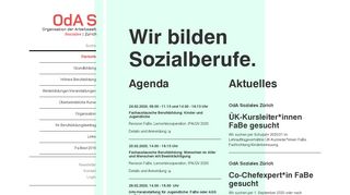 
                            2. OdA Soziales Zürich