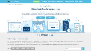
                            6. Odesk login Freelancers or Jobs Online - Truelancer
