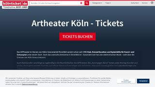 
                            8. ODETTE 23.02.2019 Tickets – Artheater Köln, Köln - KölnTicket