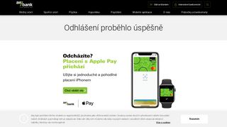 
                            4. Odhlášení z internetového bankovnictví • Air Bank