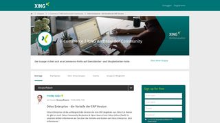 
                            5. Odoo Enterprise - die Vorteile der ERP Version - e-Commerce - XING ...