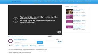 
                            11. Odoo Sign Demonstration | sensystems.com