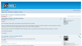 
                            11. ODROID • View topic - Cannot login in Lubuntu (+Graphical Glitches ...