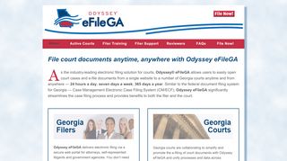 
                            6. Odyssey eFileGA | Court E-Filing Solution for Georgia